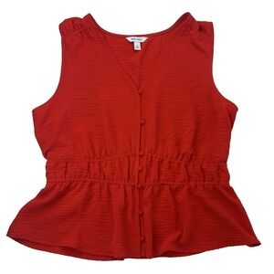 NWT Nine West Boho Tomato Girl Dopamine Vaca/Summer Red Size XL